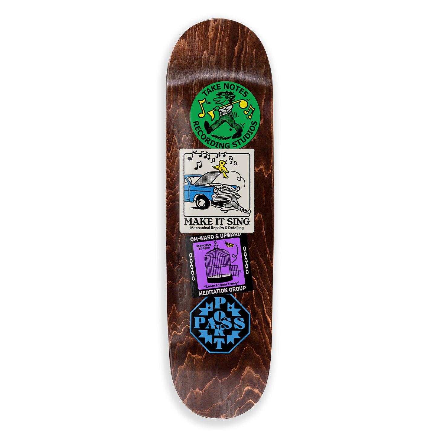 Omward & Upward Coaster Series Deck