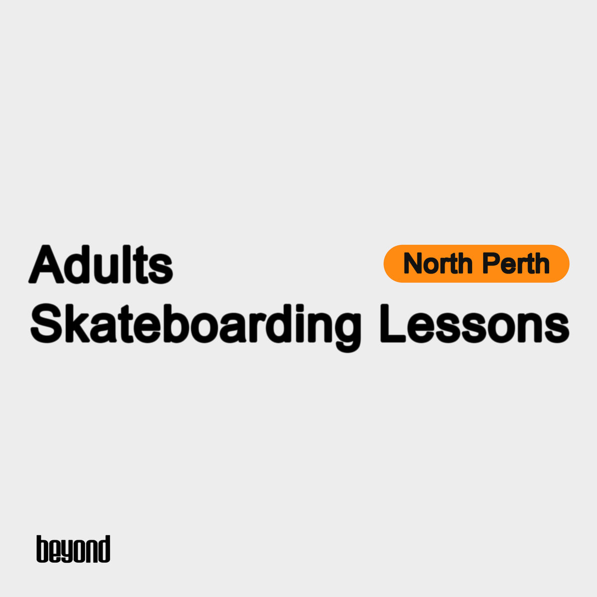 Adults - North Perth