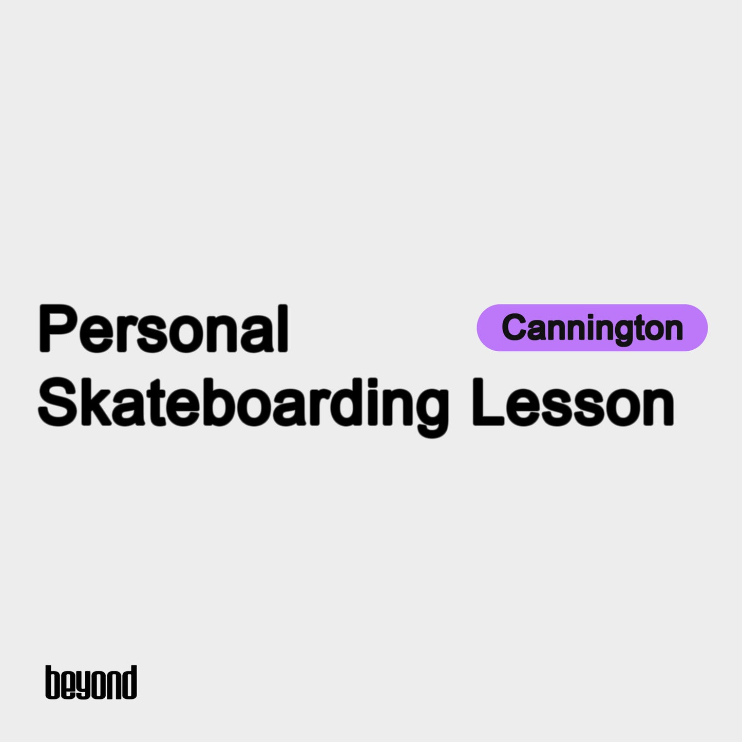 Personal Skate Coaching - Cannington