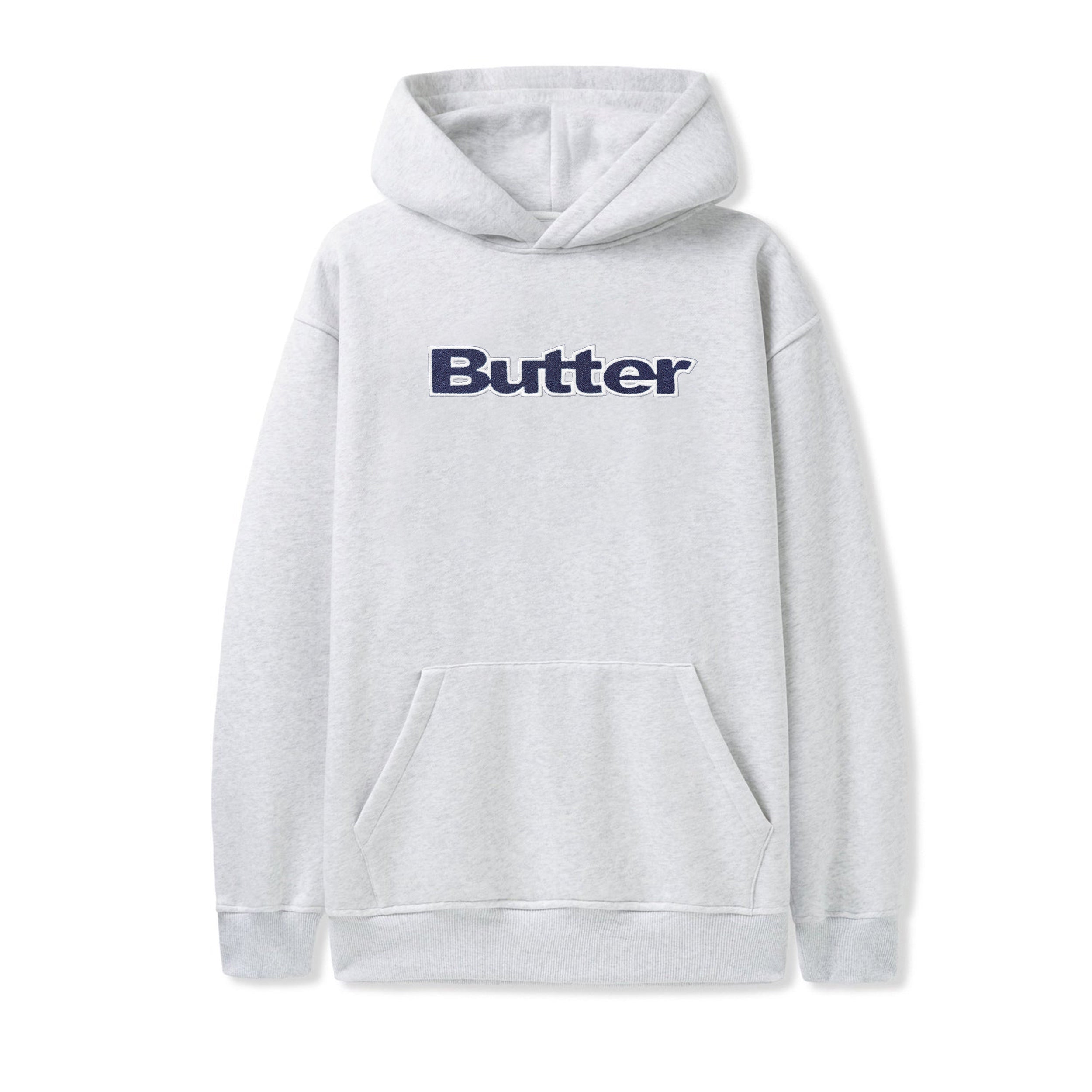Butter Goods Logo Denim Applique Pullover Hoodie – Beyond Skate