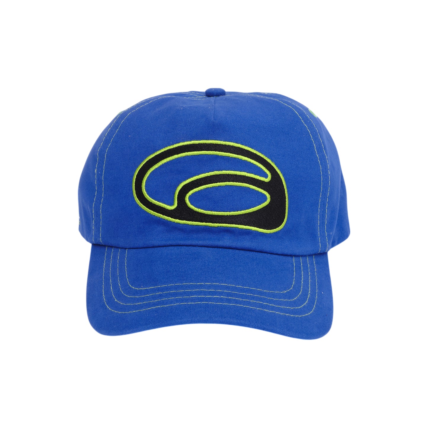 Oval Logo Contrast Canvas Cap