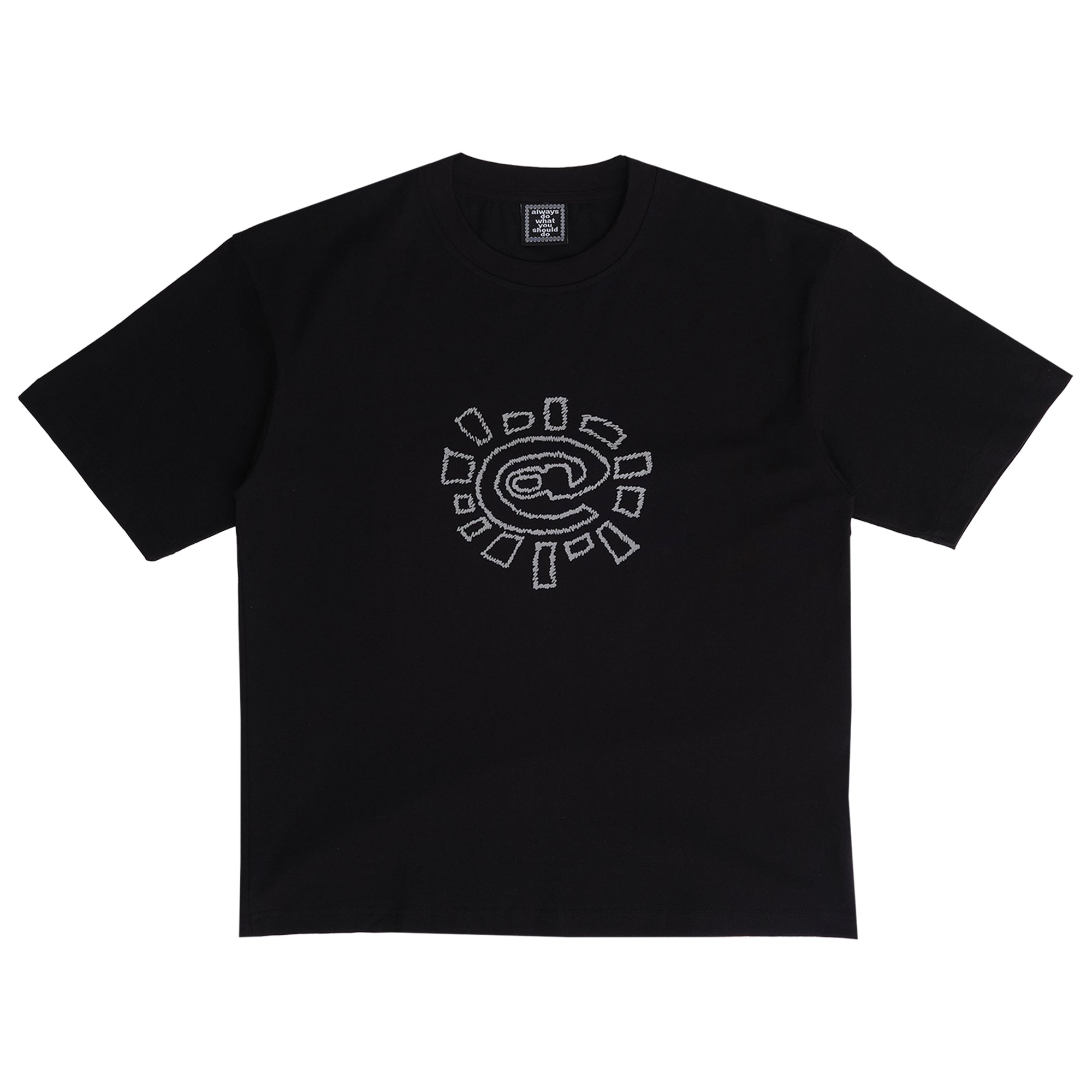 Always Do What You Should Do Sketchy Sun T-Shirt – Beyond Skate