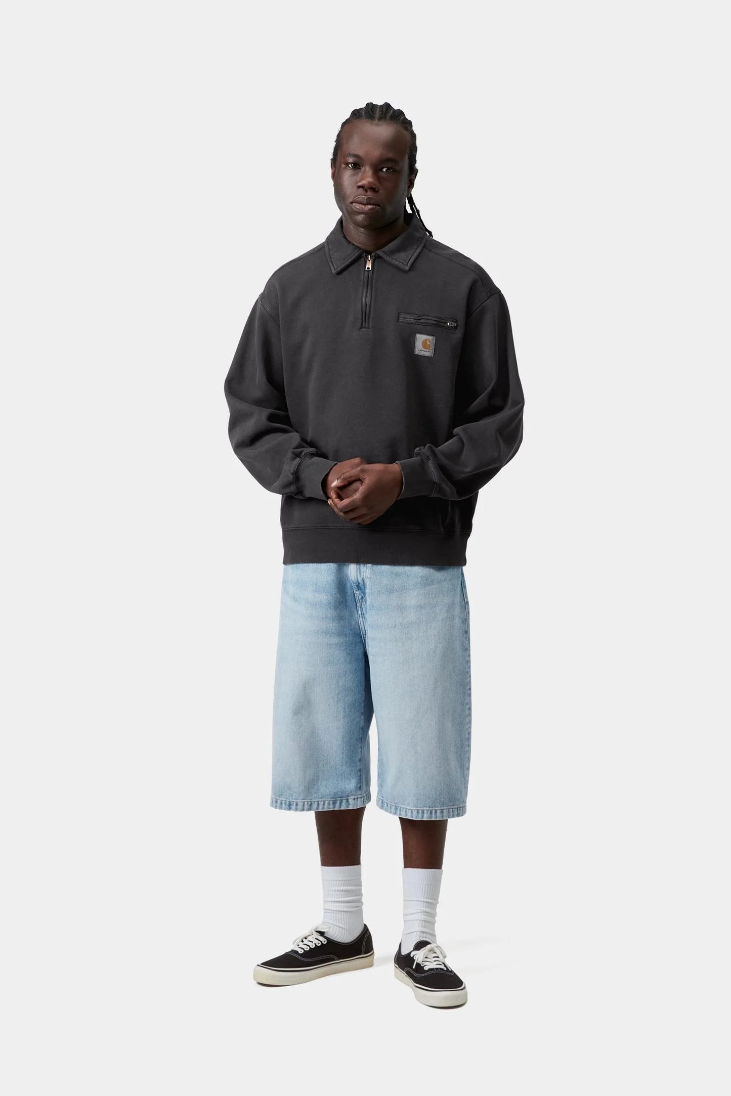 Half Zip Detroit Sweat