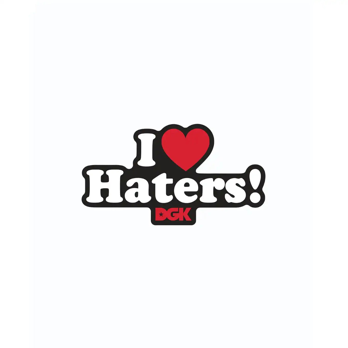 Haters Sticker