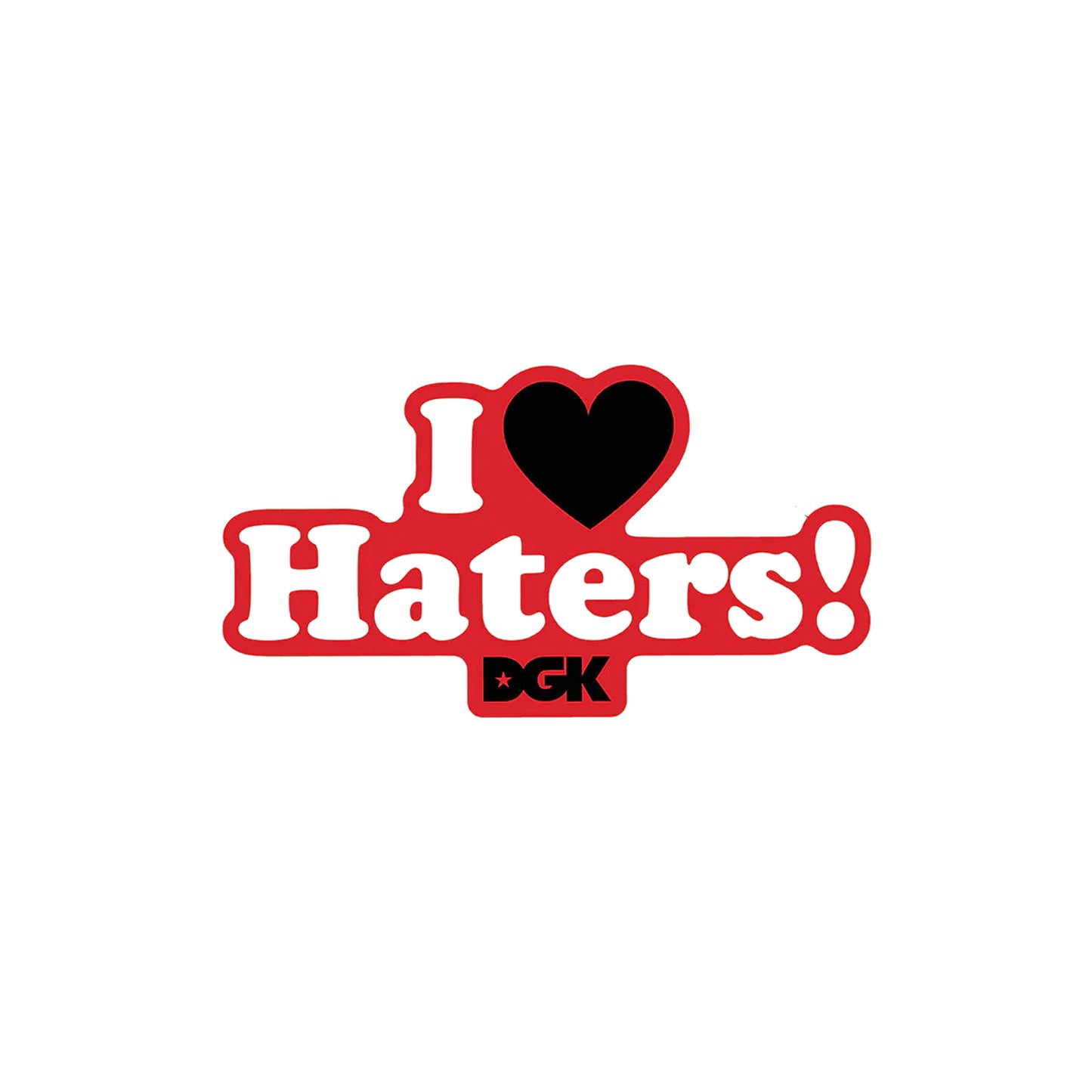 Haters Sticker