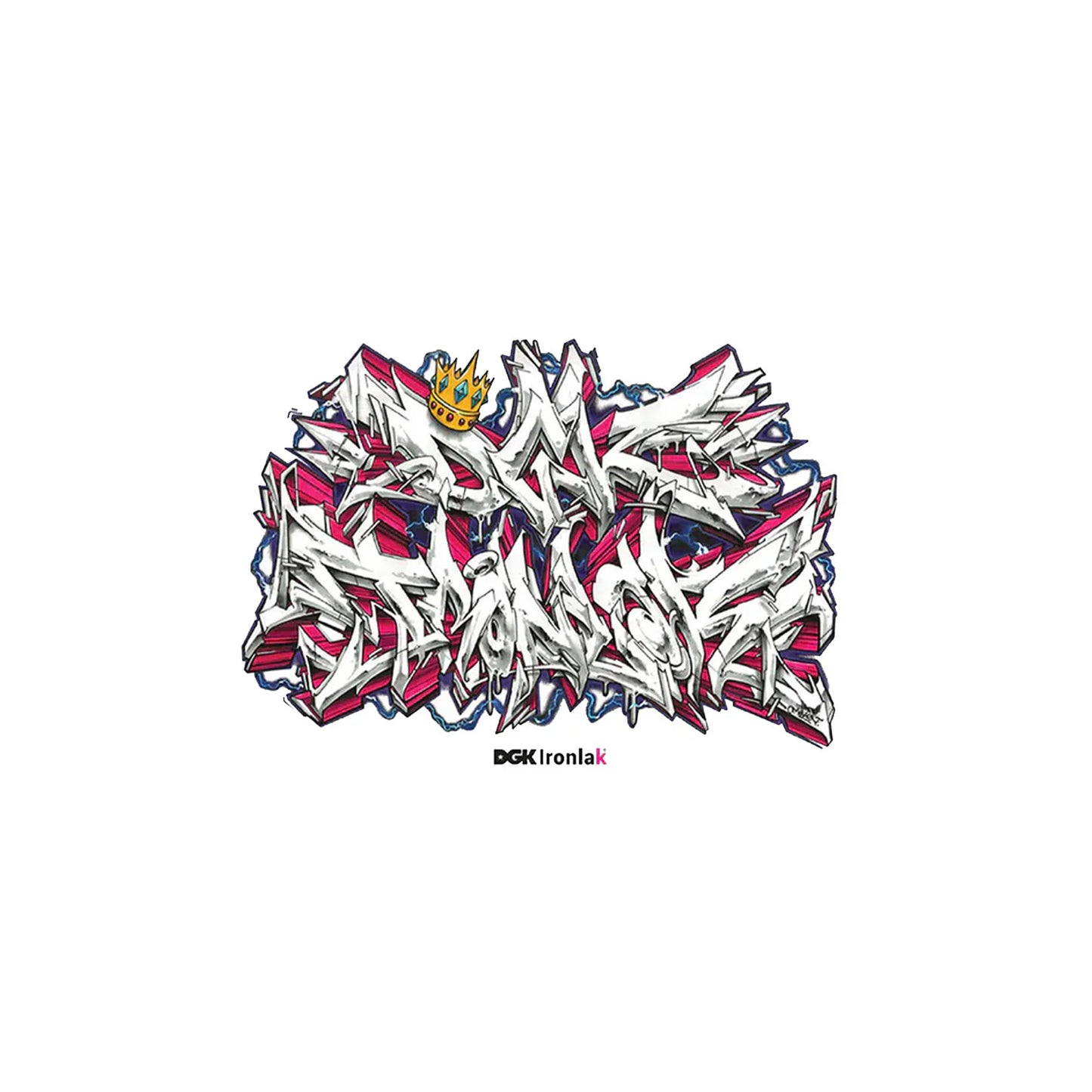 Ironlak Volts Sticker