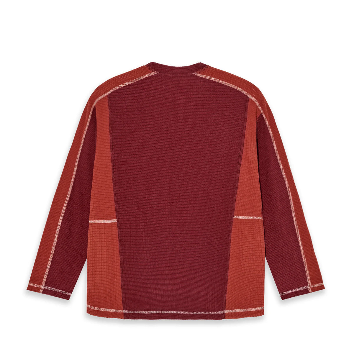 Grid Fleece Sweater
