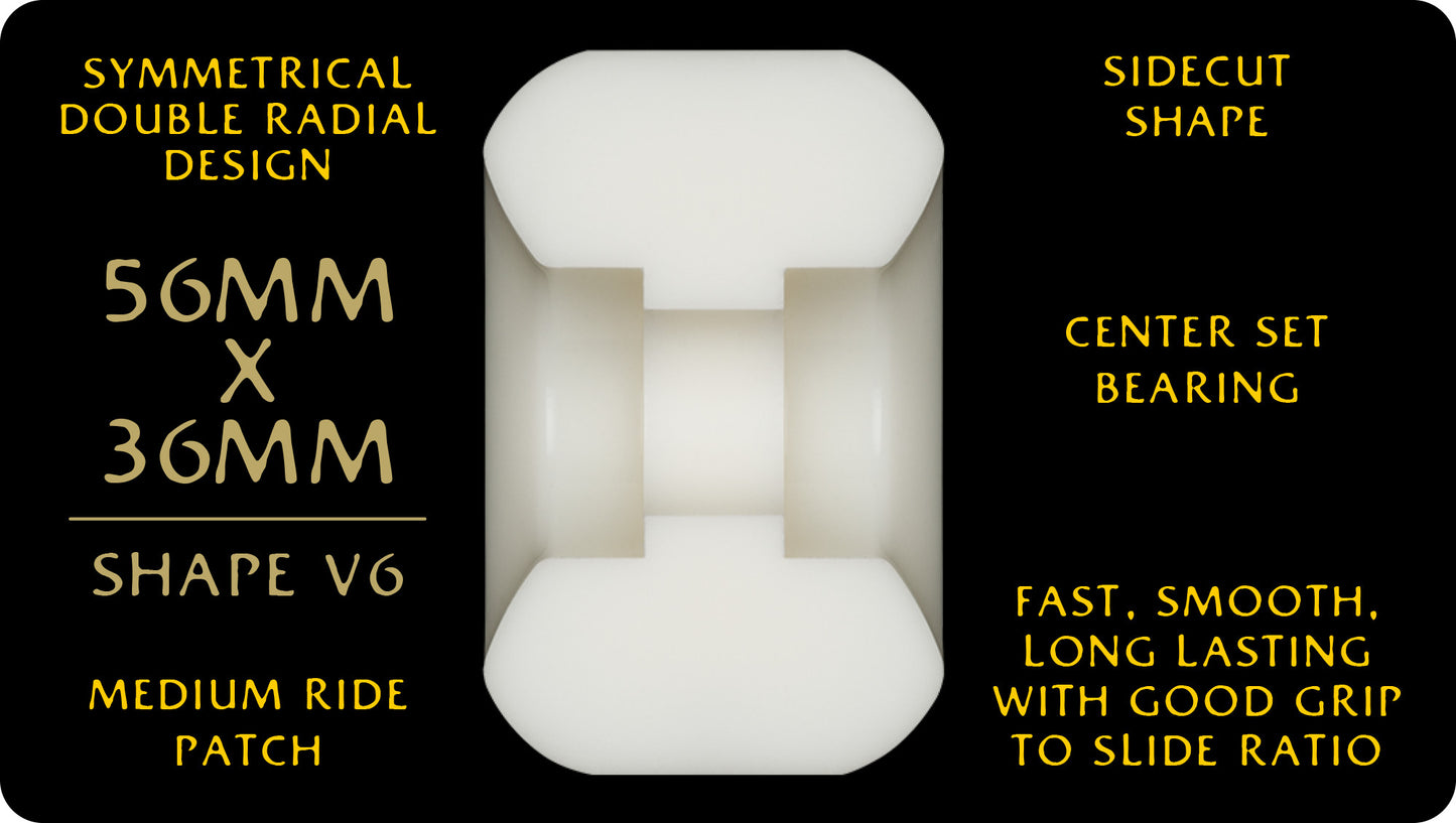 Dragons Symmetrical 95A Vallely Pro Wheels