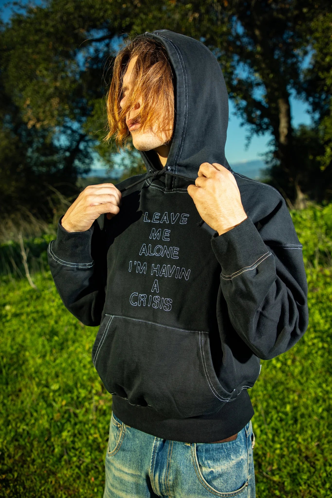 Crisis Outline Hoodie