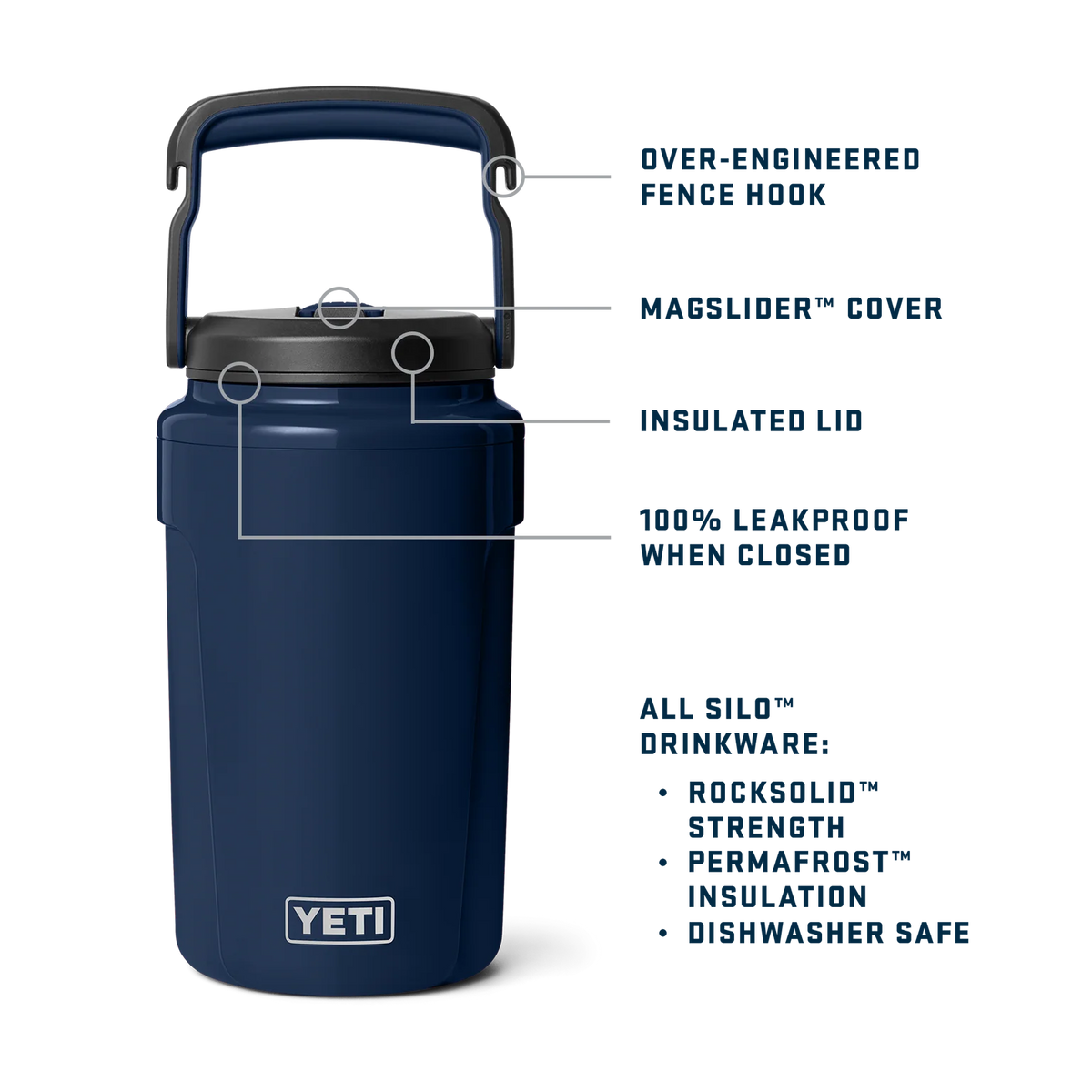 Silo Half Gallon Jug