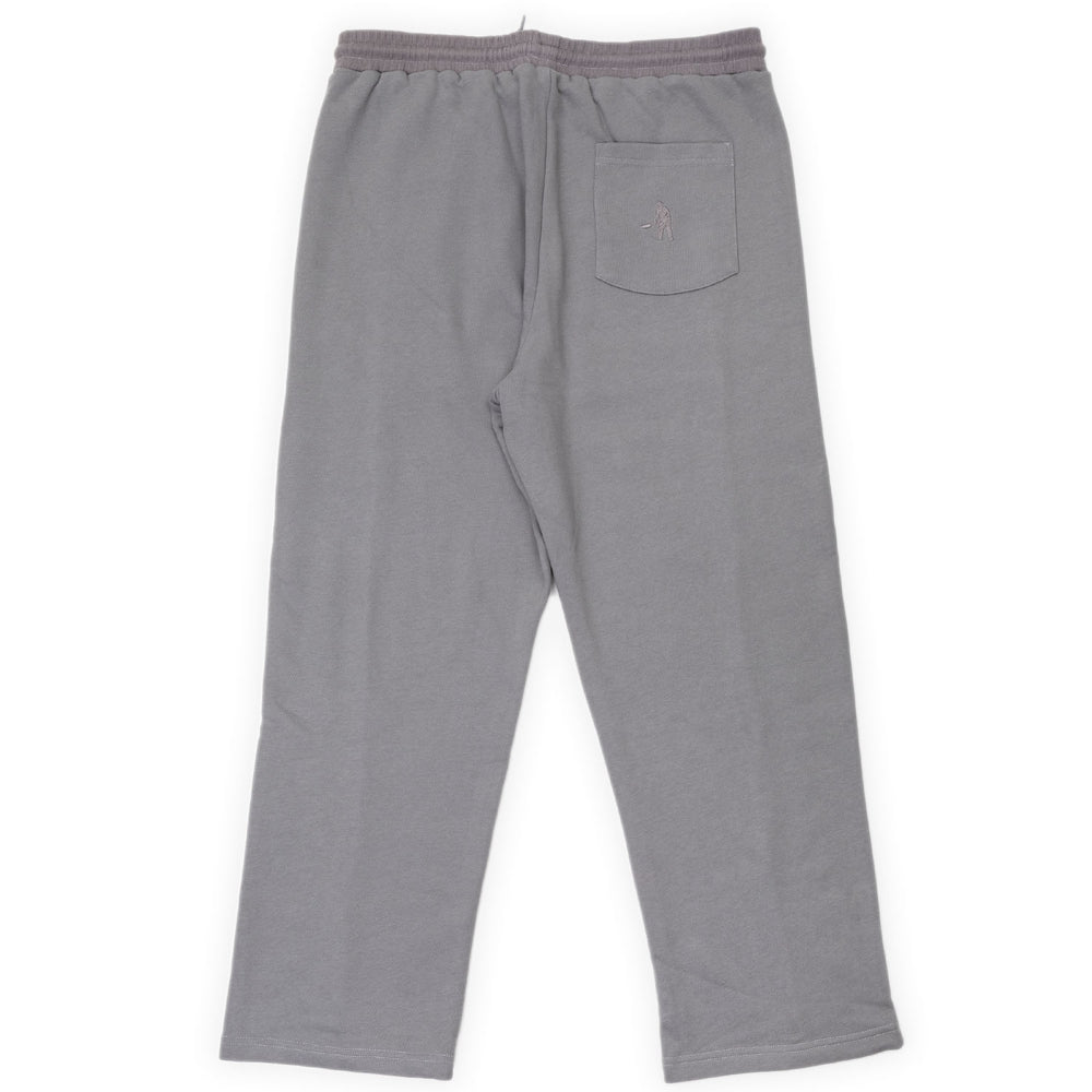 Passport Wattle Organic Fleece Track Pants Ash Beyond Skate