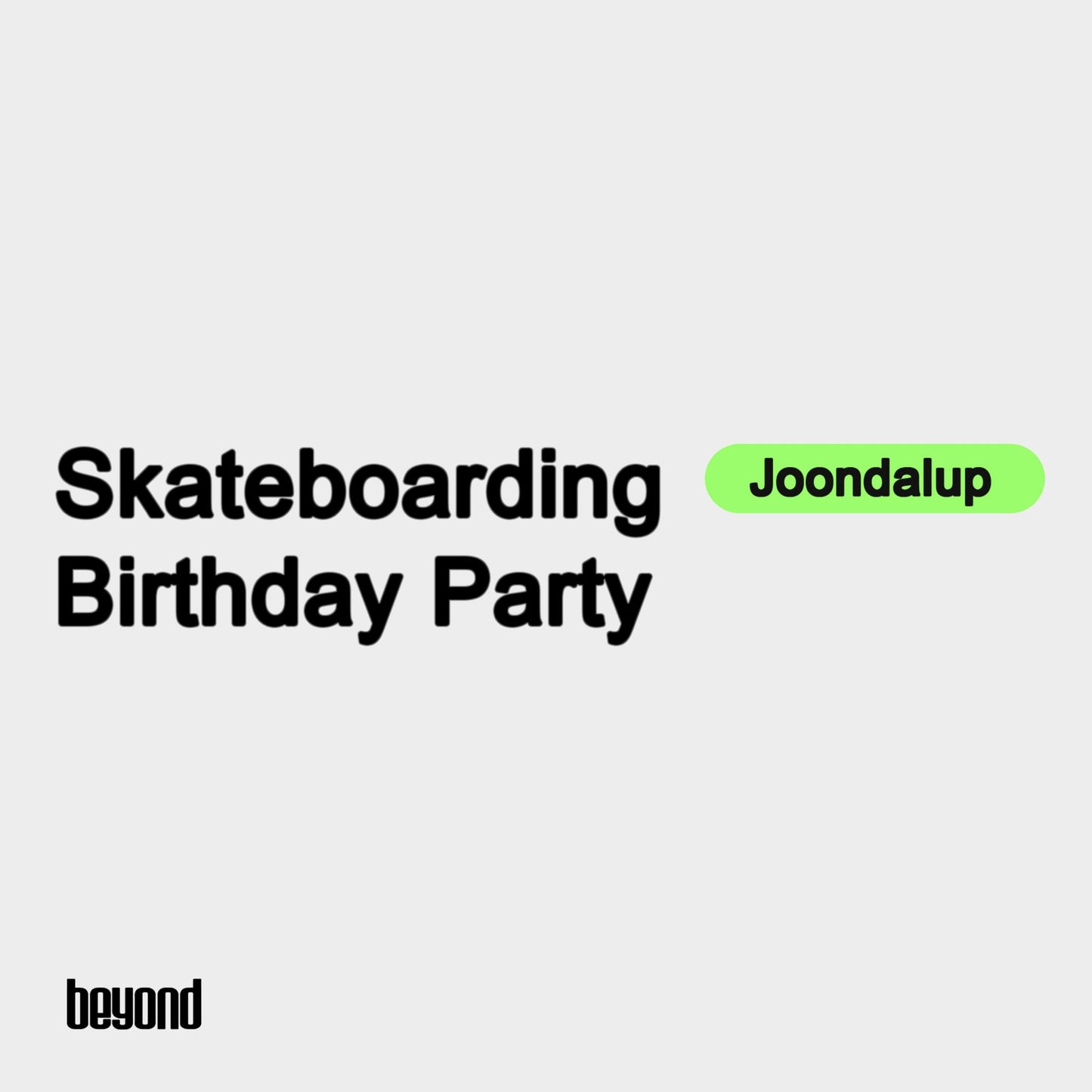 Birthday Party - Joondalup