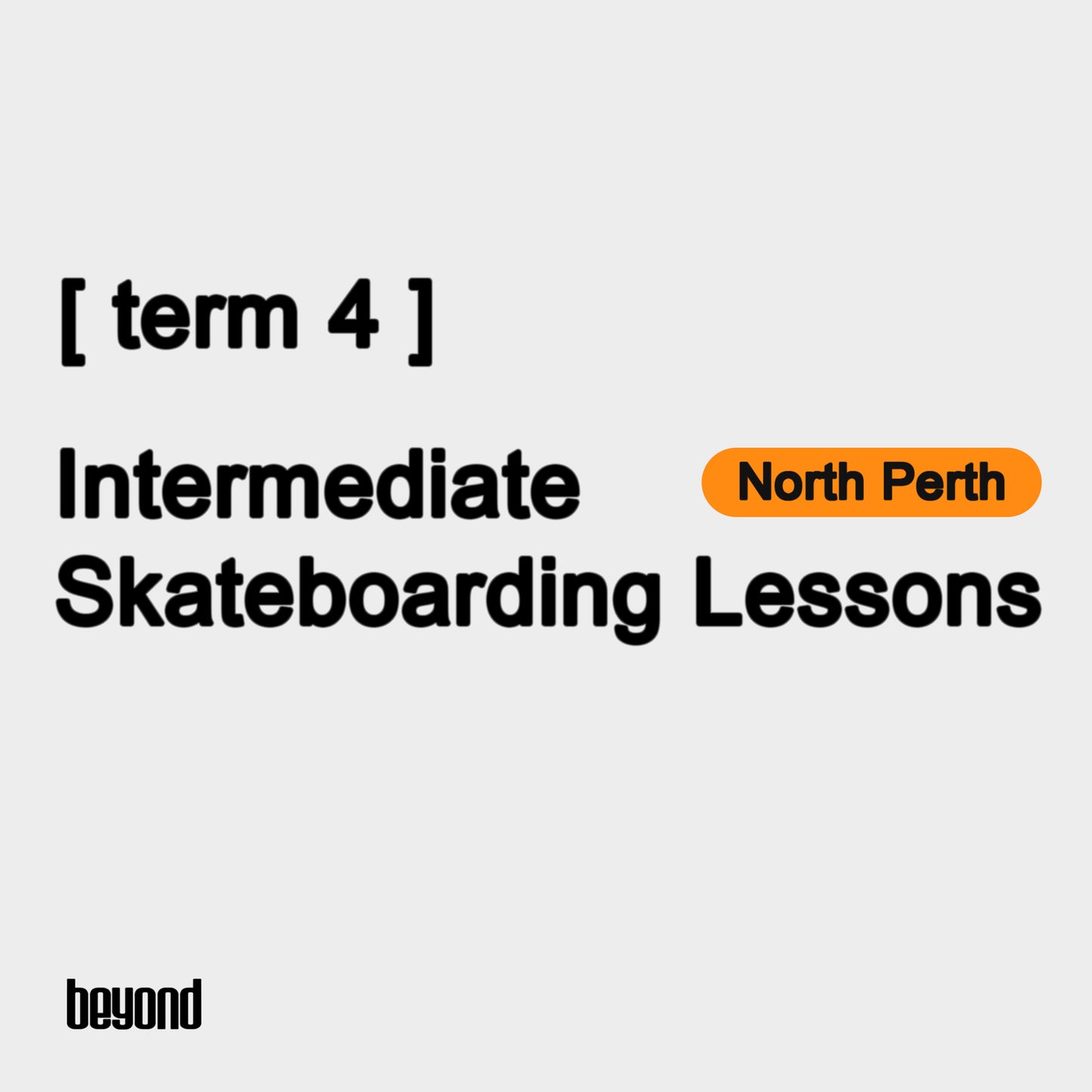 Intermediate - North Perth [Term 4]