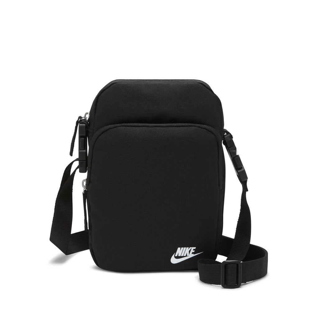 Nike SB Heritage Crossbody Bag Large Black Black White Beyond Skate