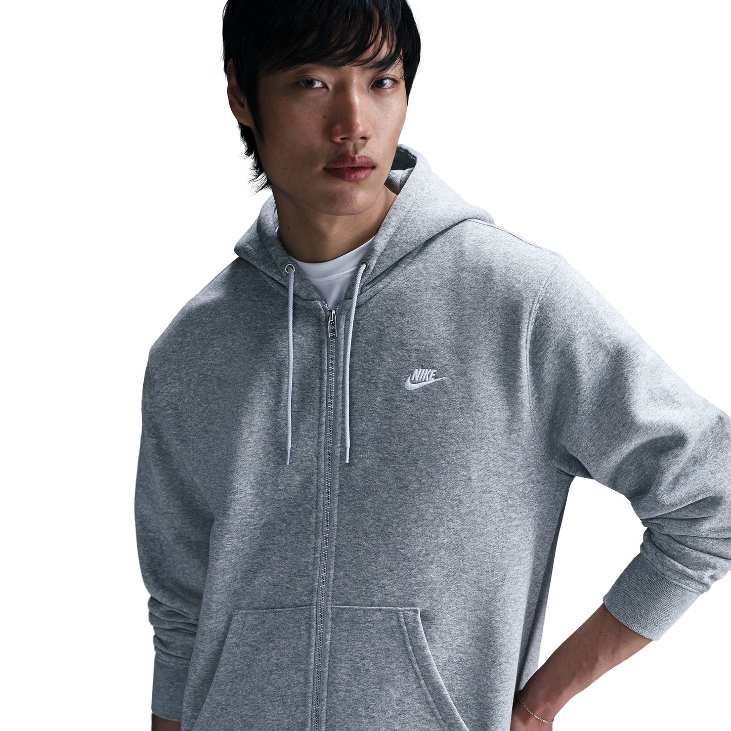 Dark Grey Heather / Smoke Grey / White