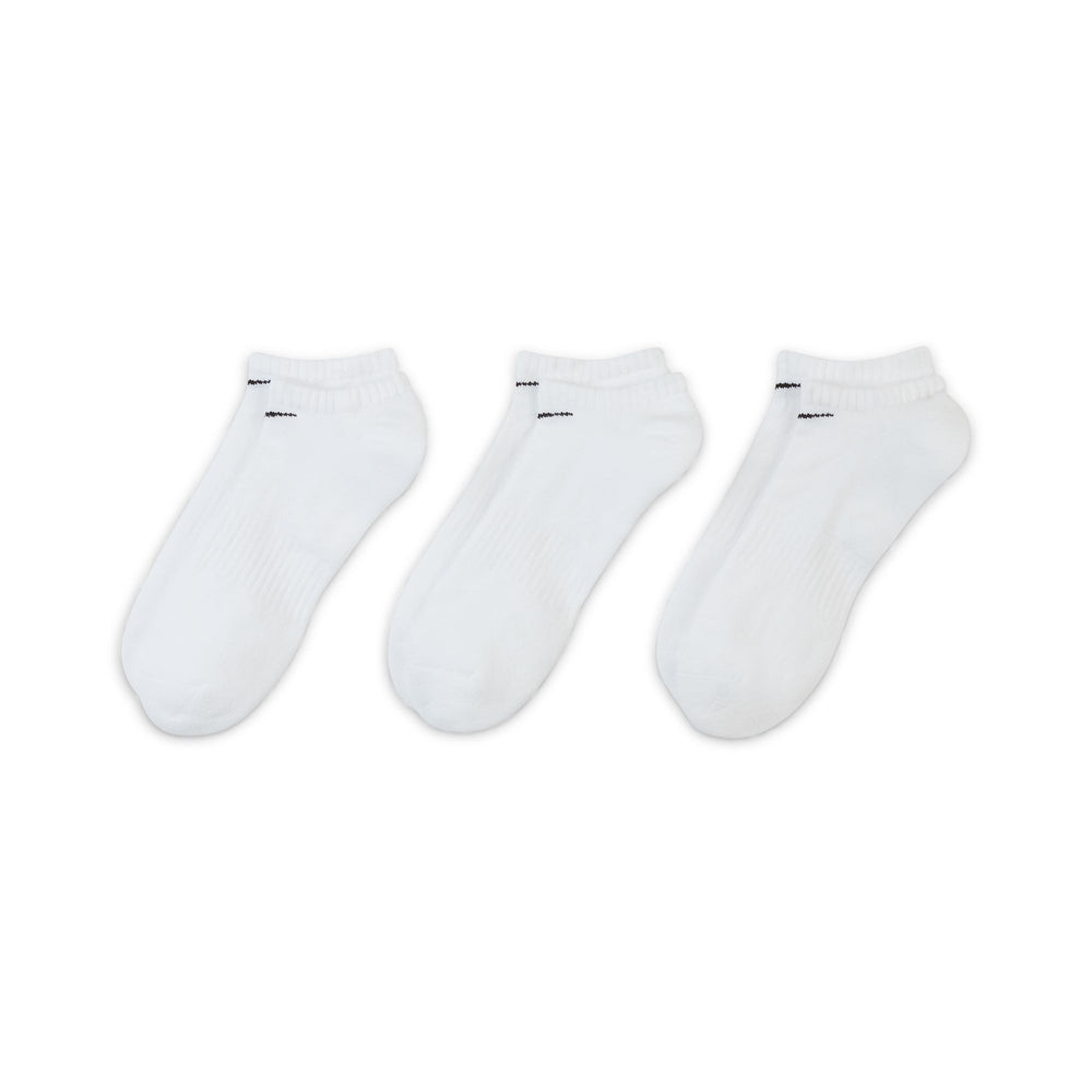 Nike Everyday Cushioned No Show Socks White Beyond Skate