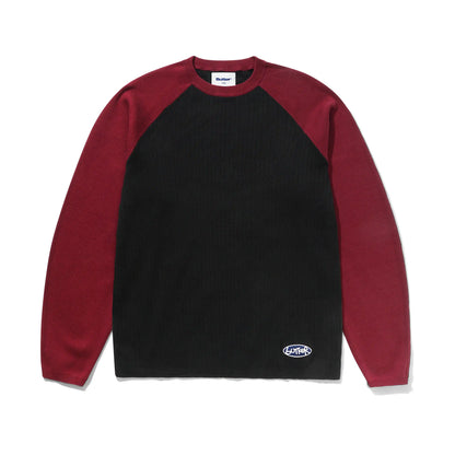 Black / Burgundy