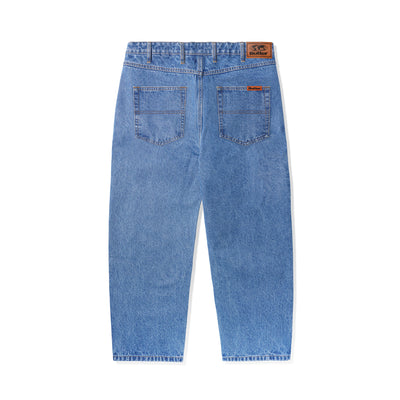 Butter Goods: Baggy Denim Jeans, Washed Indigo