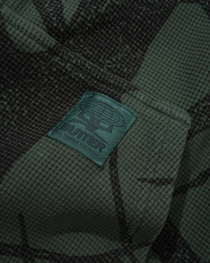 Bleach Waffle Zip-Thru Hood