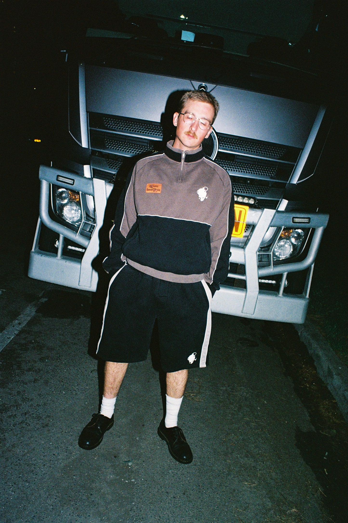 Destruction 1/4 Zip Fleece