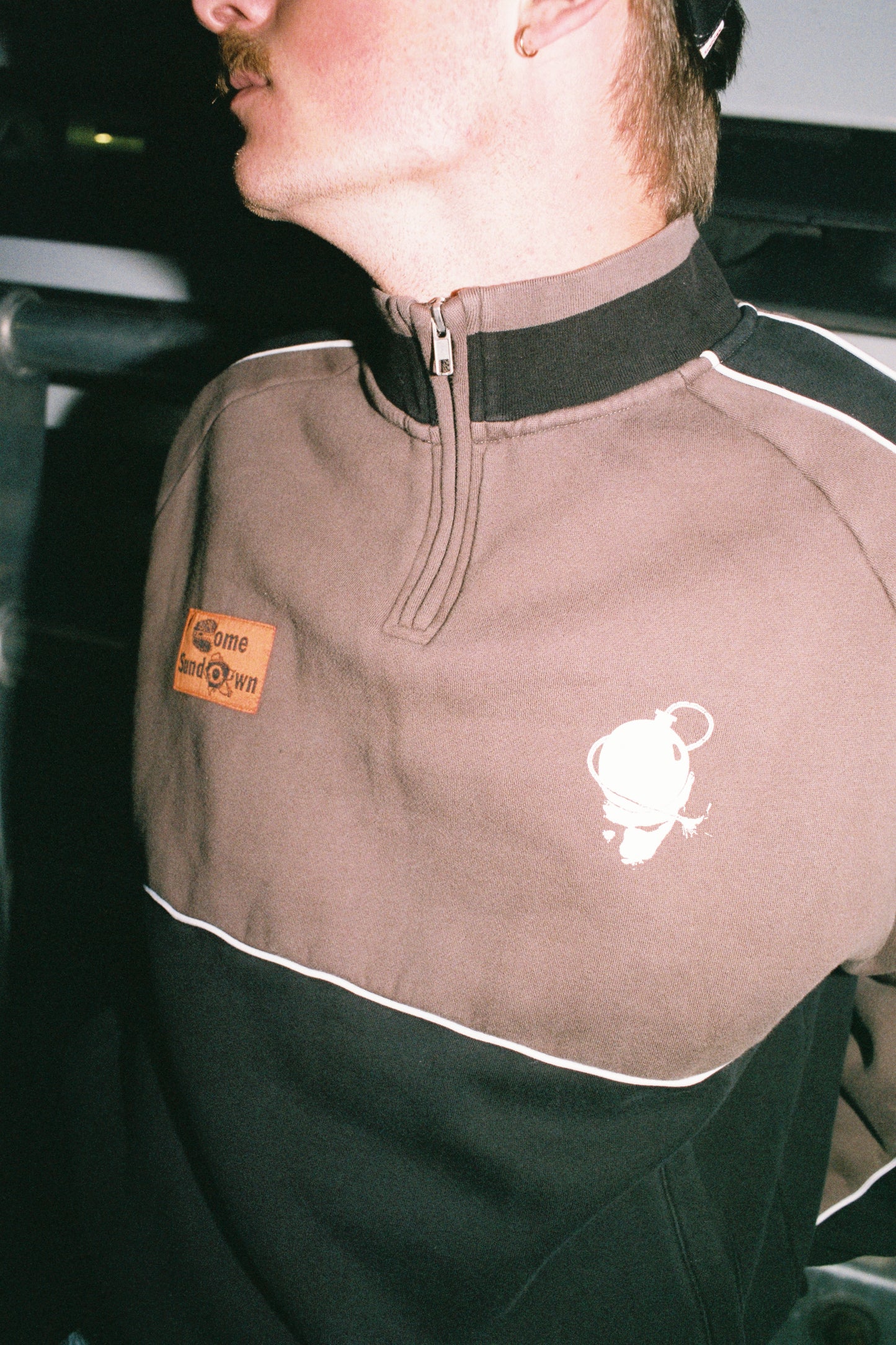 Destruction 1/4 Zip Fleece