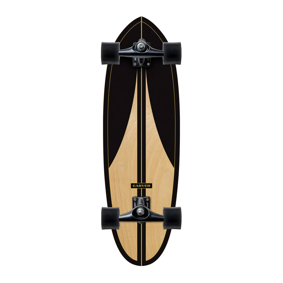 Black Label Surf Skate 32.50" C7 Complete