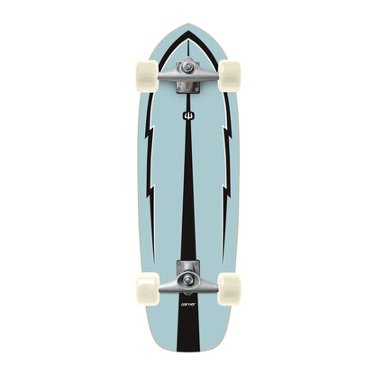 Blue Thunder Surf Skate 30.75 CX Raw Complete