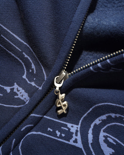Chain Zip-Thru Hood