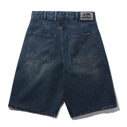 Distressed Big Denim Shorts