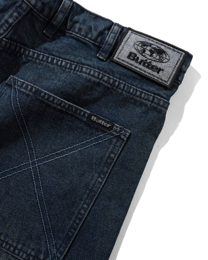 Distressed Big Denim Shorts