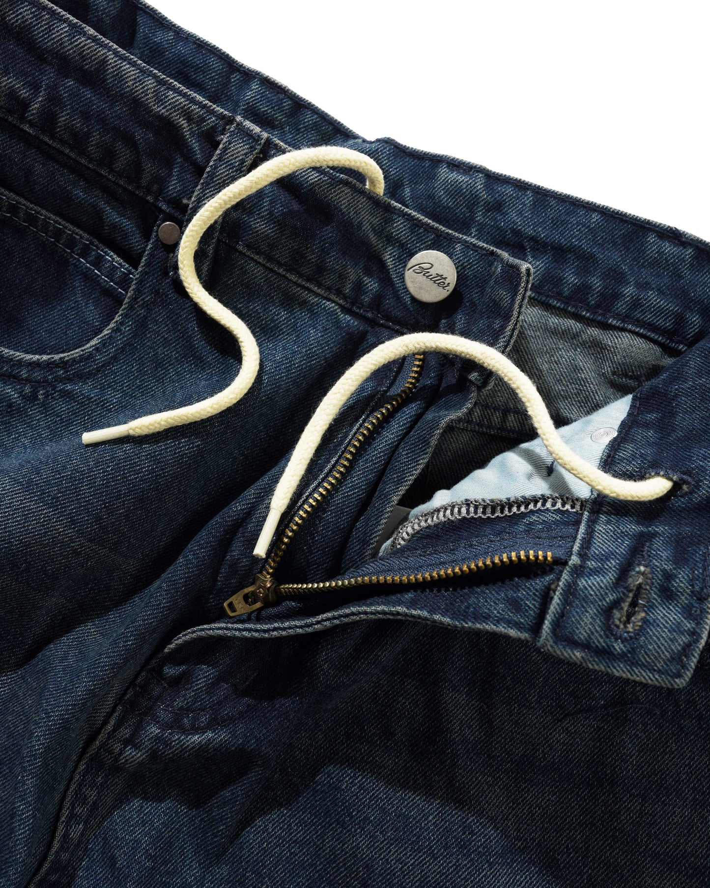 Distressed Big Denim Shorts