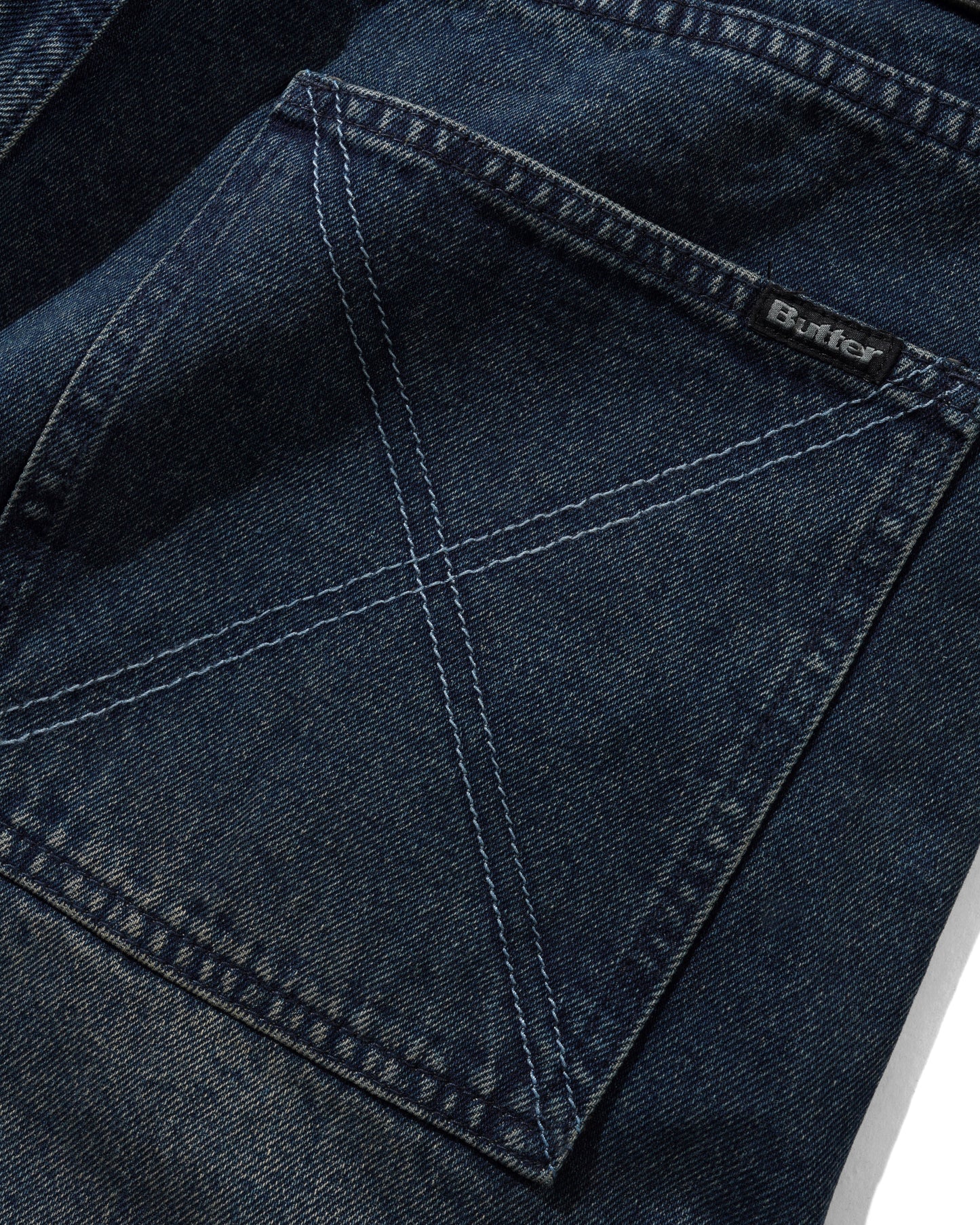 Distressed Big Denim Shorts