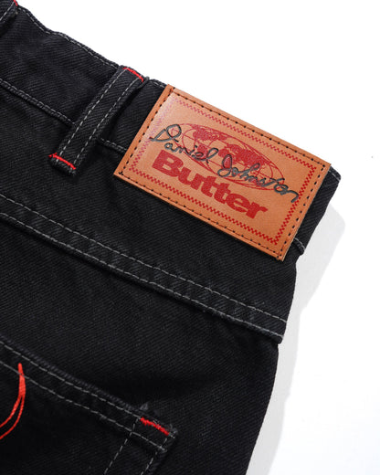 Dragon Denim Shorts