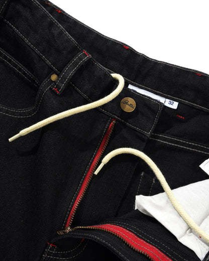Dragon Denim Shorts