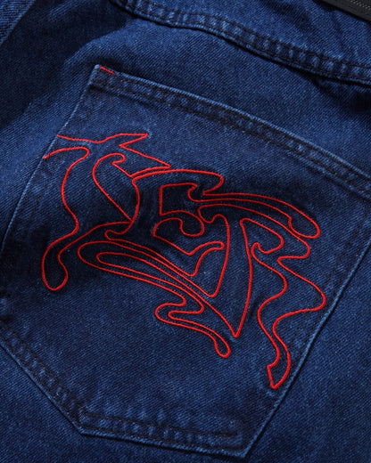 Raw Dark Indigo