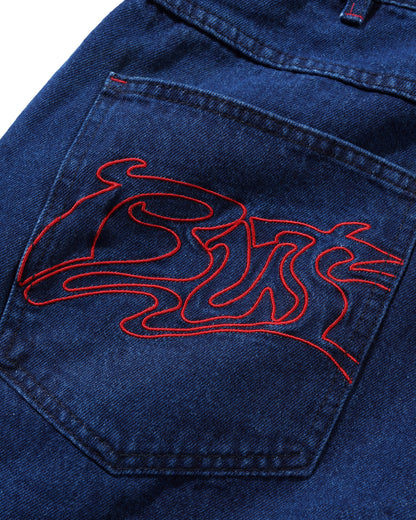 Raw Dark Indigo