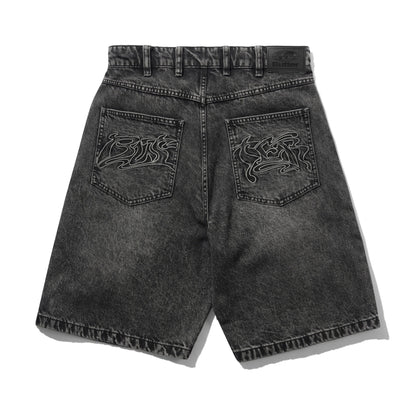 Drummer Baggy Denim Shorts