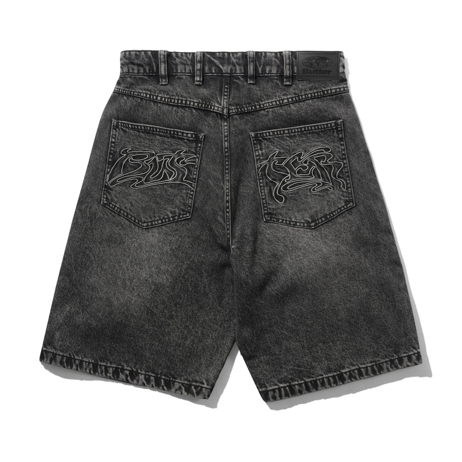 Drummer Baggy Denim Shorts