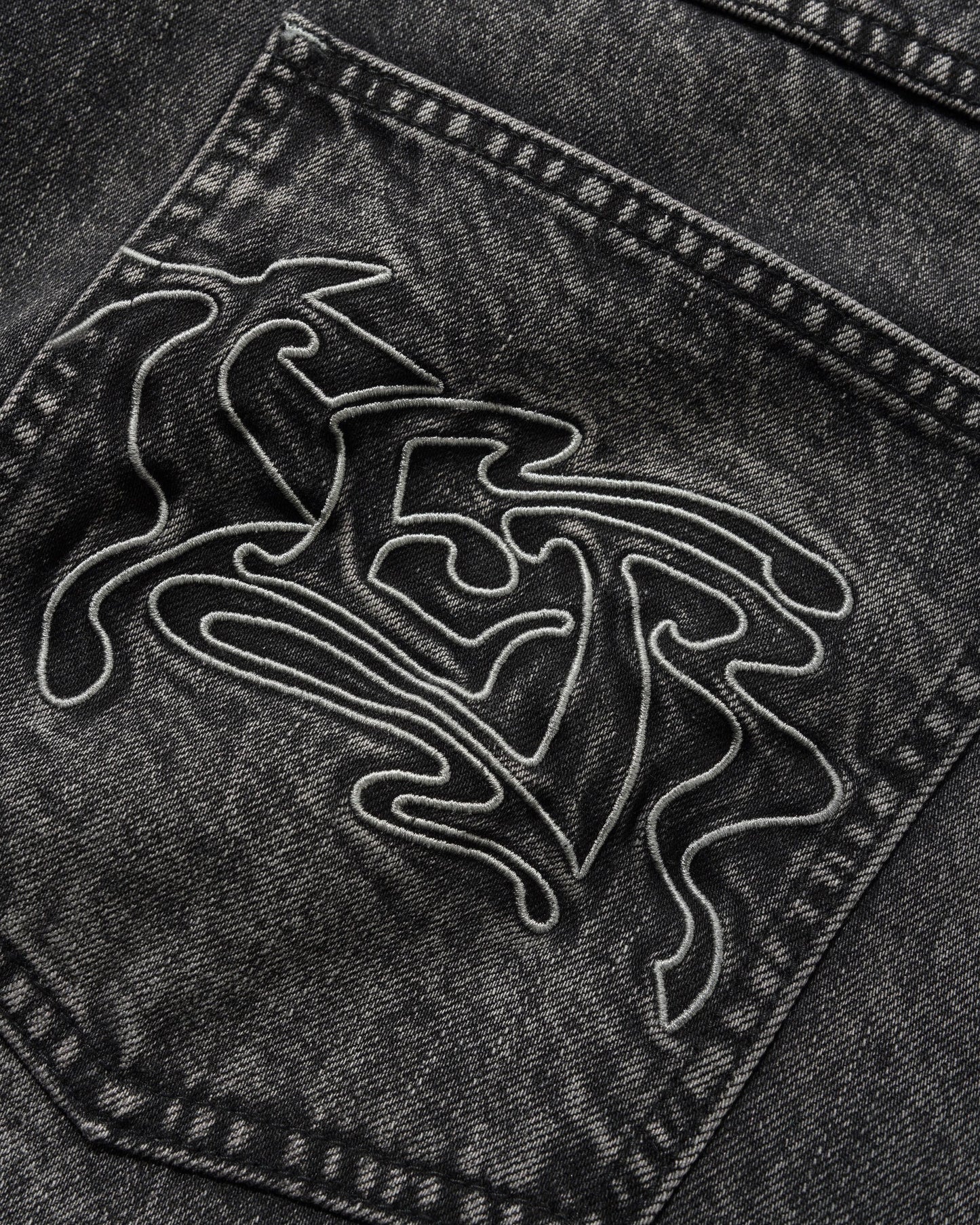 Drummer Baggy Denim Shorts