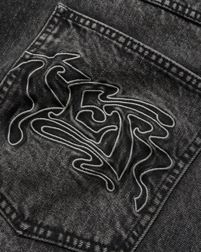 Drummer Baggy Denim Shorts