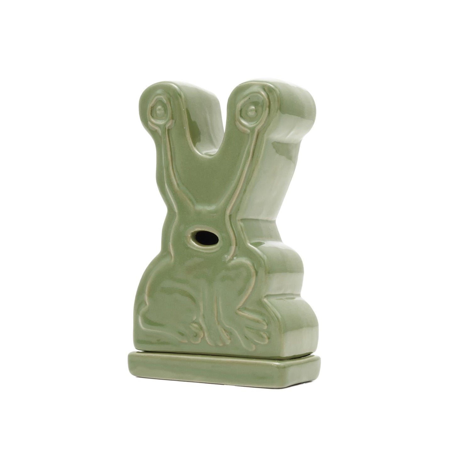 Frog Ceramic Incense Holder