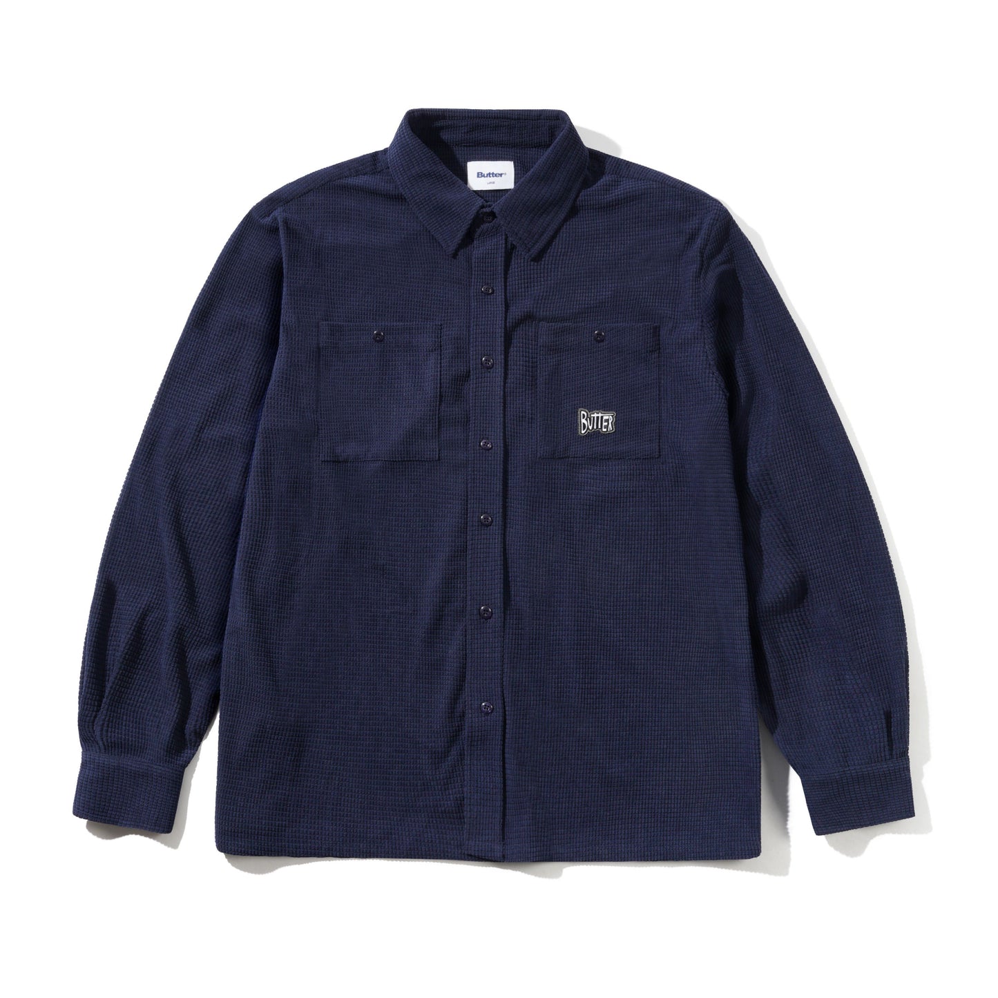 Grid Cord Overshirt
