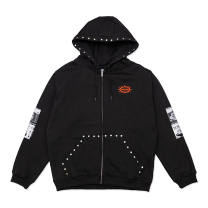 Smoker Stud Zip Up Hoodie