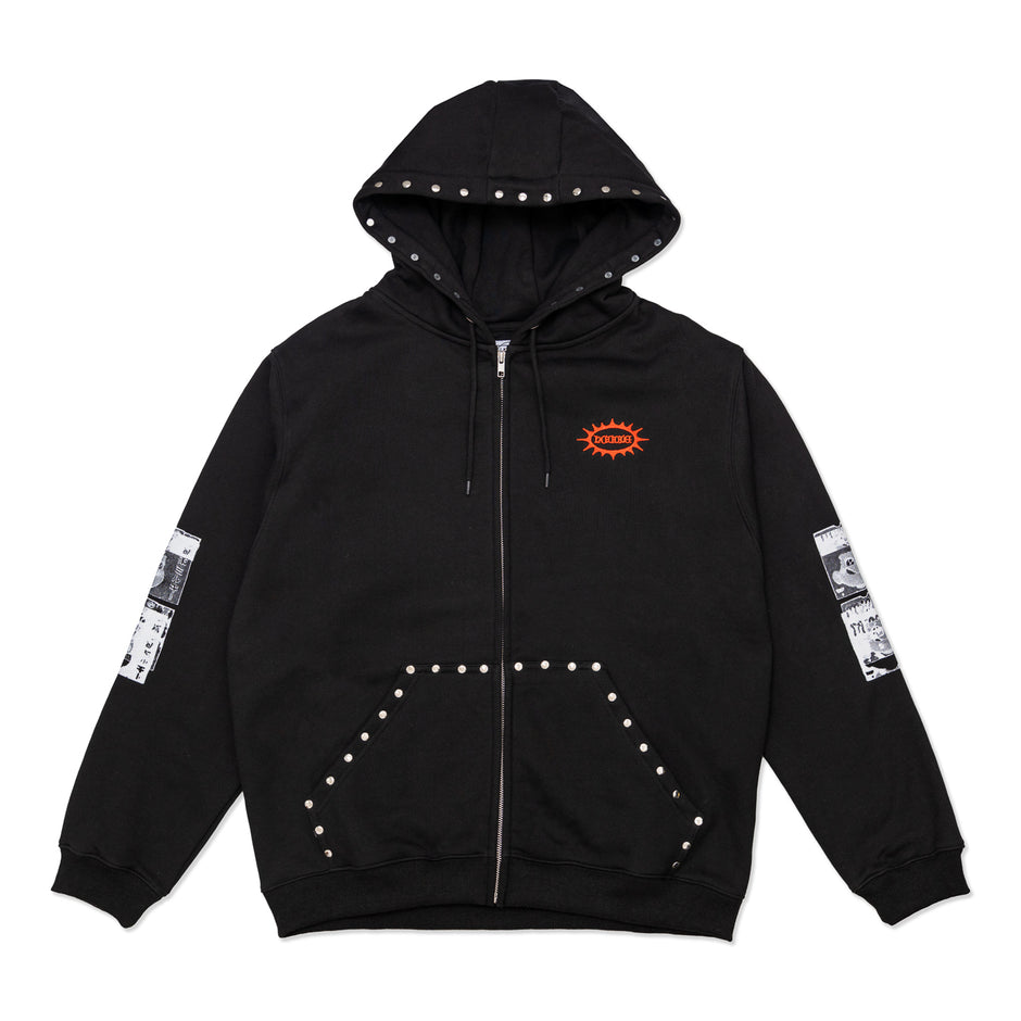 Smoker Stud Zip Up Hoodie