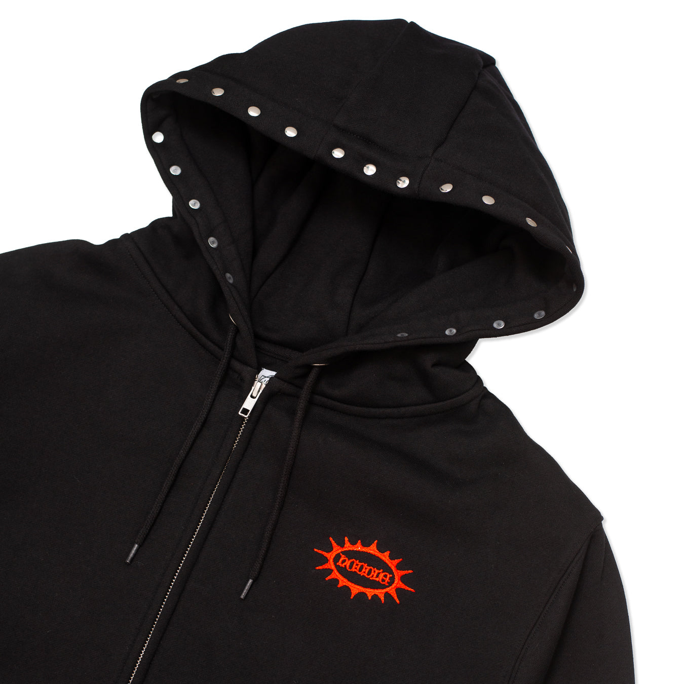 Smoker Stud Zip Up Hoodie