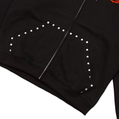 Smoker Stud Zip Up Hoodie