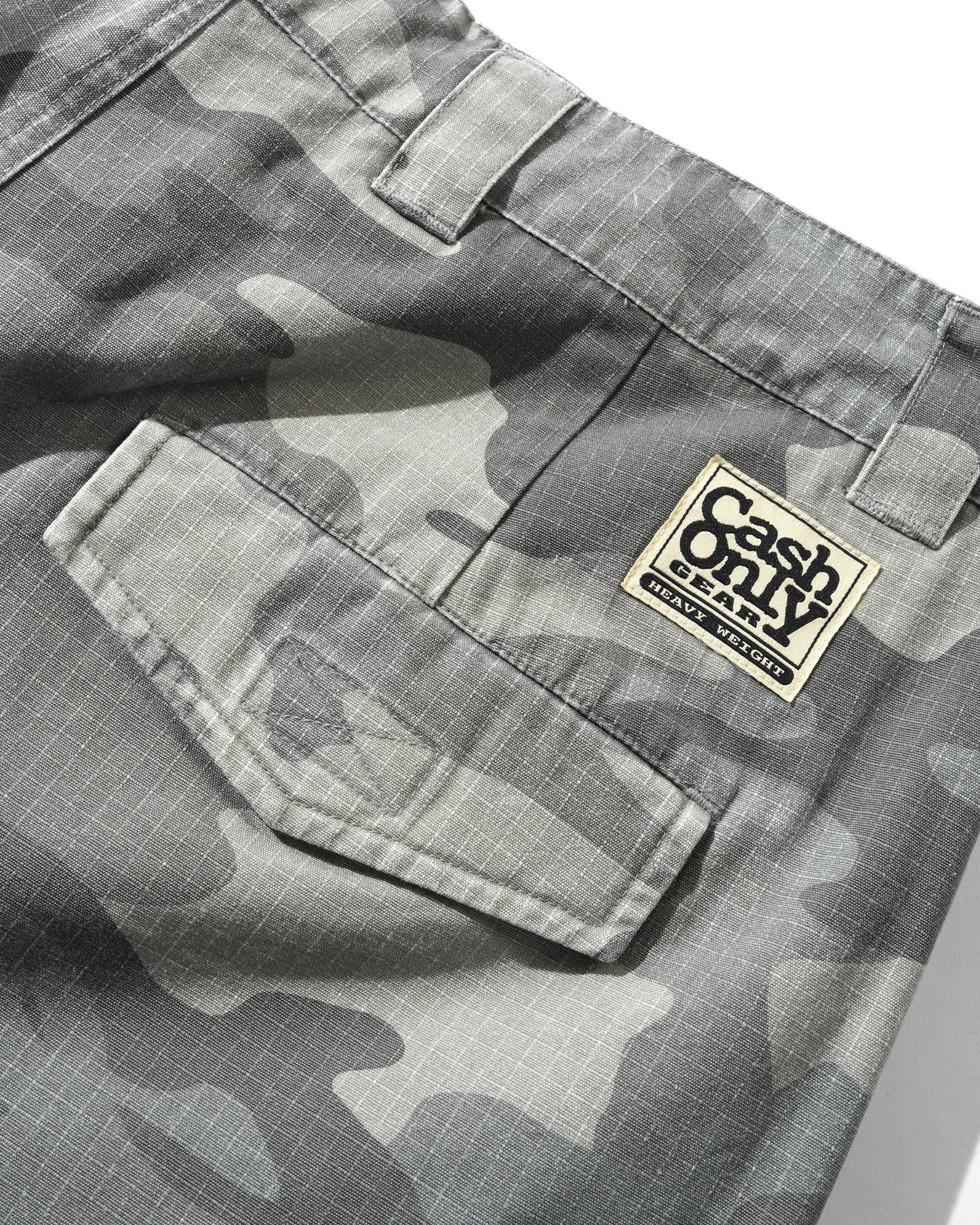Grey Camo Ripstop
