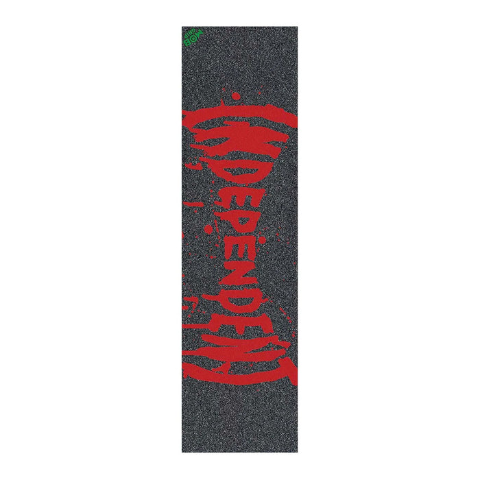 X Independent Splatter Span Griptape, Black