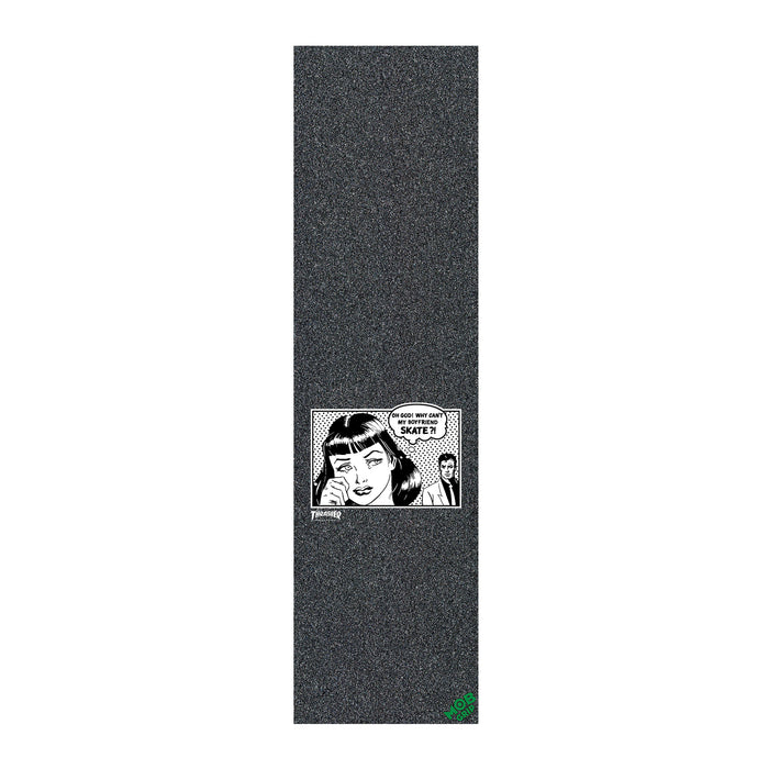 X Thrasher Boyfriend Griptape, Black