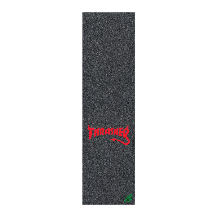 X Thrasher Small Diablo Griptape, Red / Black